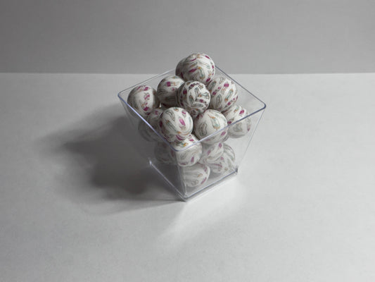 Fly Free- 15mm Silicone Printed Beads