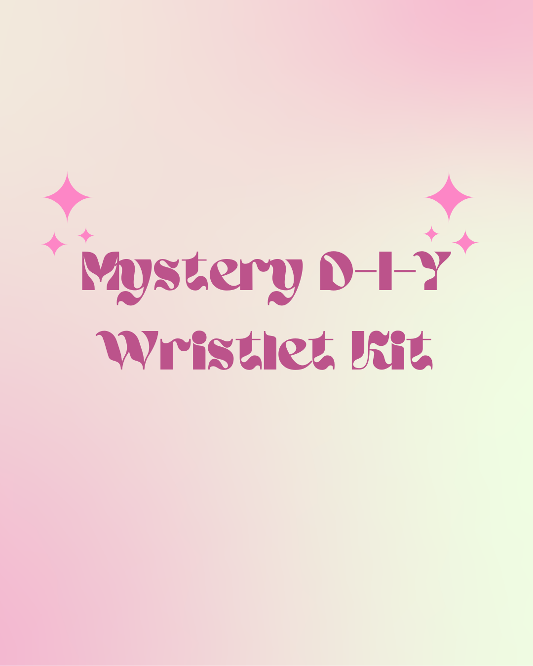 TikTok Live Mystery  D-I-Y Wristlet