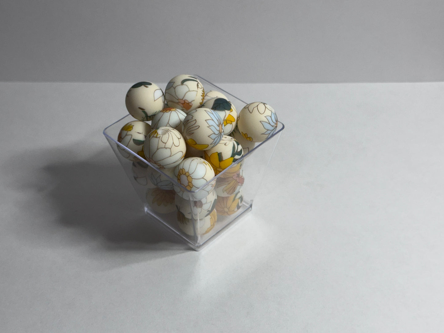 Heirloom Prairie- 15mm Silicone Printed Beads