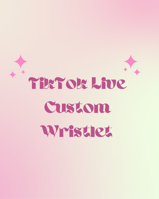 TikTok Live Custom Wristlet